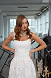 Seashell Serenity Blouse Beyaz