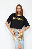 Amore Mio Tshirt Siyah