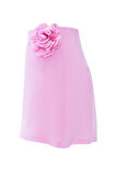 Nok Cupra Serisi Flower Mini Skirt Pembe