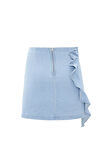 Nok Denim Serisi Love Mini Etek LİGHT BLUE
