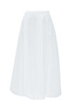 Sophisticated Elegance Balloon Skirt Beyaz