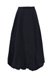 Sophisticated Elegance Balloon Skirt Siyah