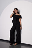 Limited Edition Serisi Star Kargo Pantolon Siyah