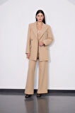 Heidi Straight Cut Classic Pant Camel