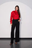 Heidi Straight Cut Classic Pant Siyah