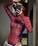 Red-Spider Çıtçıtlı Body