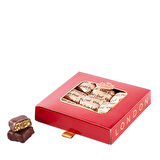 Krokan Çikolata - Kırmızı Pencereli Kutu 115 gr