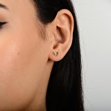 14 Ayar Altın Minik Kelebek Küpe 0,69 gr