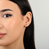 14 Ayar Altın Minik Kelebek Küpe 0,69 gr