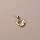 14 Ayar Altın Kalp Kolye Ucu 1,01 gr