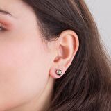 14 Ayar 7 mm Altın Top Küpe 2,10 gr