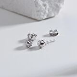 14 Ayar 5 mm Altın Top Küpe 1,10 gr