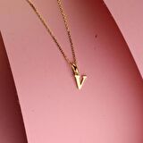 14 Ayar Altın E Harfi Kolye 1,53 gr