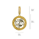 Balık Burç Altın Charm 2,93 gr
