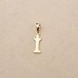 14 Ayar Altın İ Harfi Kolye Ucu 1,04 gr