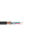 Profesyonel Stereo Mikrofon Kablosu 1 MT - İpli Ve Blendajlı - Siyah