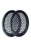 2 Adet - Oval Hoparlör Kapağı – (6x9) İnç Kaliteli Plastik Midrange Kapak