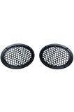 2 Adet - Oval Hoparlör Kapağı – (6x9) İnç Kaliteli Plastik Midrange Kapak