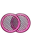 Neon Işıklı 20 cm Hoparlör ve Midrange Kapağı - 2 Adet - Pembe