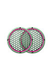 Neon Işıklı 20 cm Hoparlör ve Midrange Kapağı - 2 Adet - Pembe