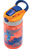 Gizmo Flip Tek El Bas Iç Emzikli Çocuk Su Matarası Süper Kahraman 420ml (2094998)