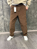 Atlanta Street Fitilli Kadife Jean Pantolon. Baggy fit. Rahat Kesim Erkek Pantolon