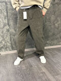 Atlanta Street Fitilli Kadife Jean Pantolon. Baggy fit. Rahat Kesim Erkek Pantolon