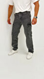 Hunter Kot Black Vintage Baggy Kargo Cep Denim Erkek Pantolon