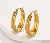 Trend Gold Çelik Küpe Sns302006