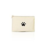 Pati Baskılı Clutch Makyaj Çantası