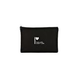 Kendine İyi Bak Baskılı Clutch Makyaj Çantası