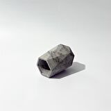 Geometrik Modern Dekoratif Beton Vazo / Saksı