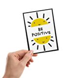 Motivasyon Motto Kartı / Kartpostal C