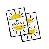 Motivasyon Motto Kartı / Kartpostal C