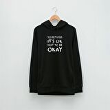 Motivasyon Yazılı Özel Tasarım Baskılı Hoodie A