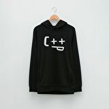 Yazılımcı Temalı Özel Tasarım Baskılı Hoodie A