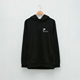 Kalp Temalı Özel Tasarım Baskılı Hoodie
