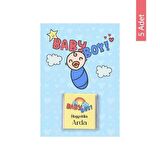 Baby Boy Erkek Bebek Çikolatalı Hediye Kartı