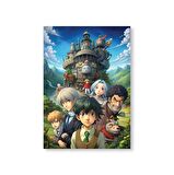 Howl's Moving Castle Anime Poster C