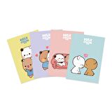 Anime Serisi Milk and Mocha 2 Poster Kart 4'lü Set