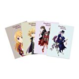 Anime Serisi Pandora Hearts Poster Kart 4'lü Set