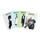 Anime Serisi Undead Girl Murder Farce Poster Kart 4'lü Set