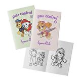 Çocuklar İçin Paw Control Boyama Kitabı 2'li Set