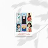 Anime Serisi Spirited Away A4 Duvar Posteri