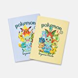 Pokemon Boyama Kitabı 2'li Set