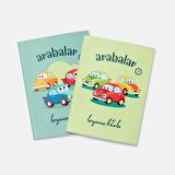 Arabalar Boyama Kitabı 2'li Set