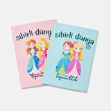 Sihirli Dünya Boyama Kitabı 2'li Set