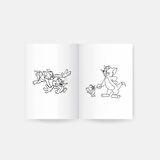 Tom and Jerry Boyama Kitabı 2'li Set