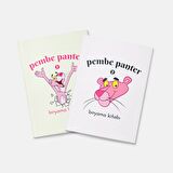 Pembe Panter Boyama Kitabı 2'li Set