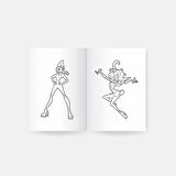 Winx Club Boyama Kitabı 2'li Set
